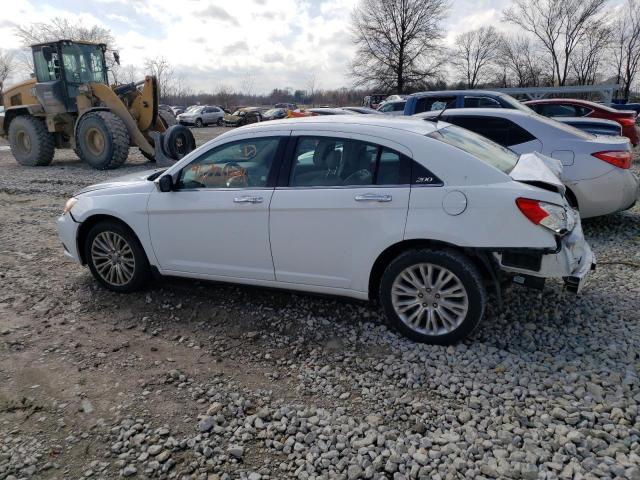 1C3BC2FB2BN582617 - 2011 CHRYSLER 200 LIMITED WHITE photo 2