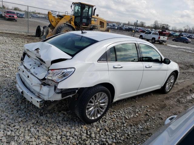 1C3BC2FB2BN582617 - 2011 CHRYSLER 200 LIMITED WHITE photo 3