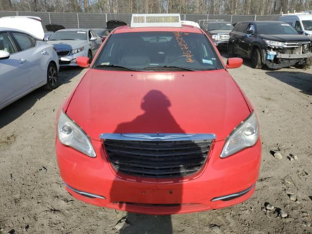 1C3CCBABXEN212449 - 2014 CHRYSLER 200 LX RED photo 5