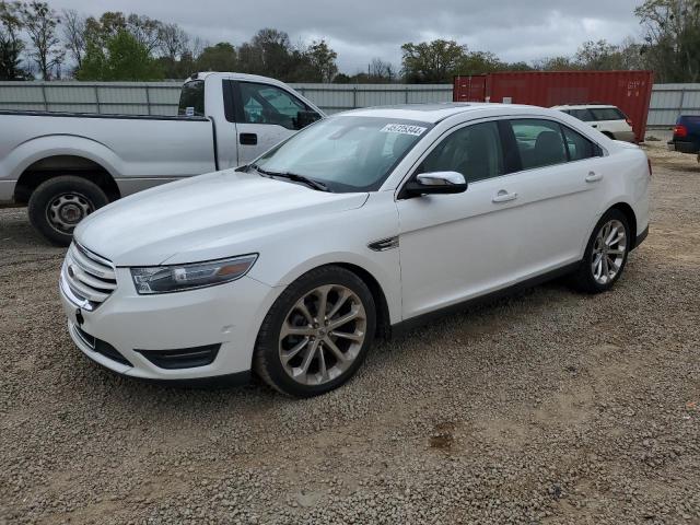 1FAHP2F94DG170753 - 2013 FORD TAURUS LIMITED WHITE photo 1