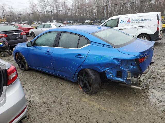 3N1AB8DVXMY261766 - 2021 NISSAN SENTRA SR BLUE photo 2