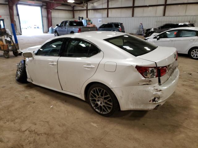 JTHCK262795035869 - 2009 LEXUS IS 250 WHITE photo 2