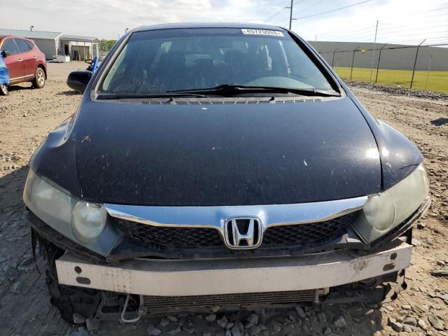 19XFA1F67BE038294 - 2011 HONDA CIVIC LX-S Noir photo 5