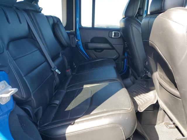 1C4JJXP61NW183725 - 2022 JEEP WRANGLER U SAHARA 4XE BLUE photo 11