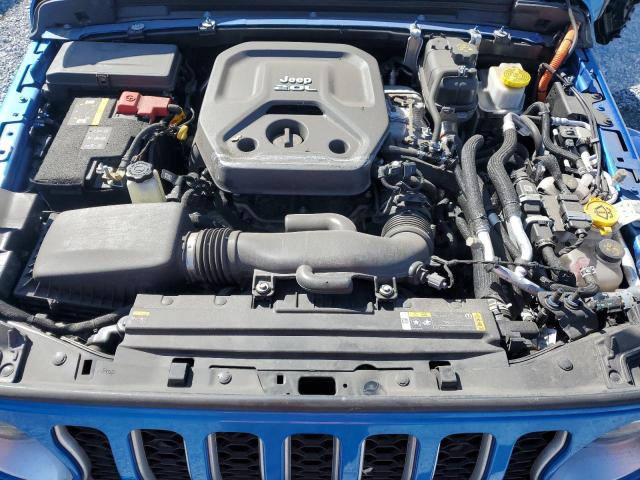 1C4JJXP61NW183725 - 2022 JEEP WRANGLER U SAHARA 4XE BLUE photo 12