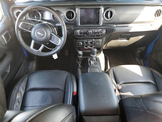 1C4JJXP61NW183725 - 2022 JEEP WRANGLER U SAHARA 4XE BLUE photo 8