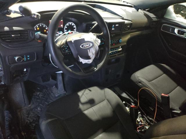 1FM5K8AB8LGC99825 - 2020 FORD EXPLORER POLICE INTERCEPTOR Екі түсті фото 8