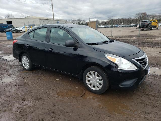 3N1CN7AP3FL917709 - 2015 NISSAN VERSA S BLACK photo 4