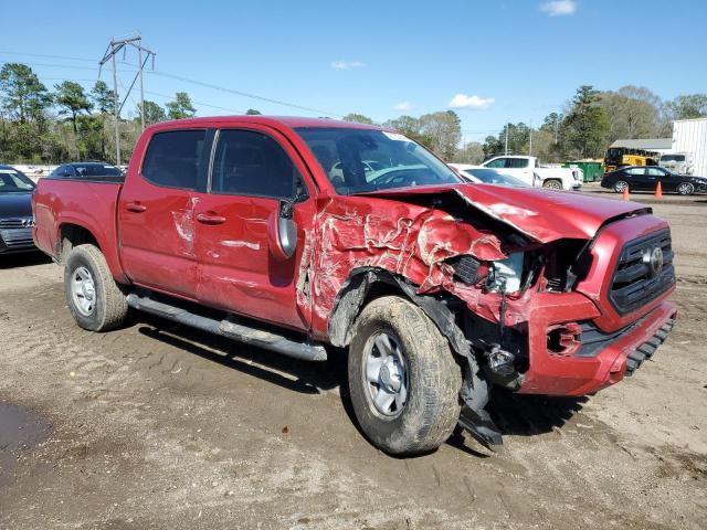 5TFAX5GN4KX154025 - 2019 TOYOTA TACOMA DOUBLE CAB RED photo 4