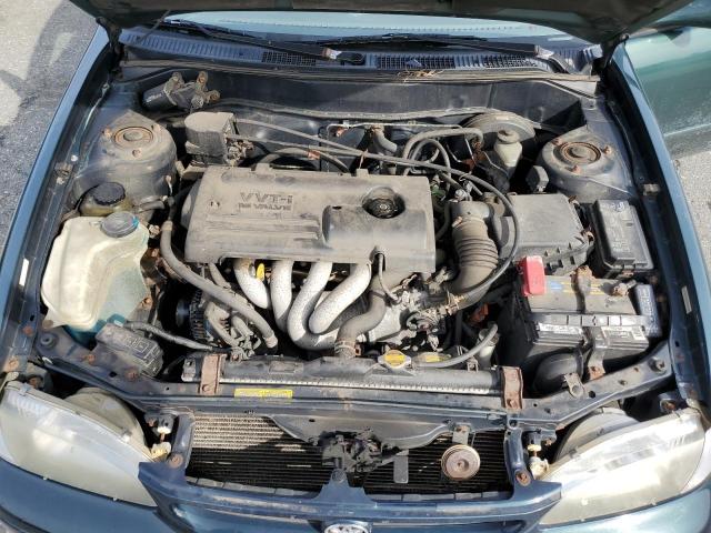 2T1BR18E8YC284192 - 2000 TOYOTA COROLLA VE GREEN photo 11