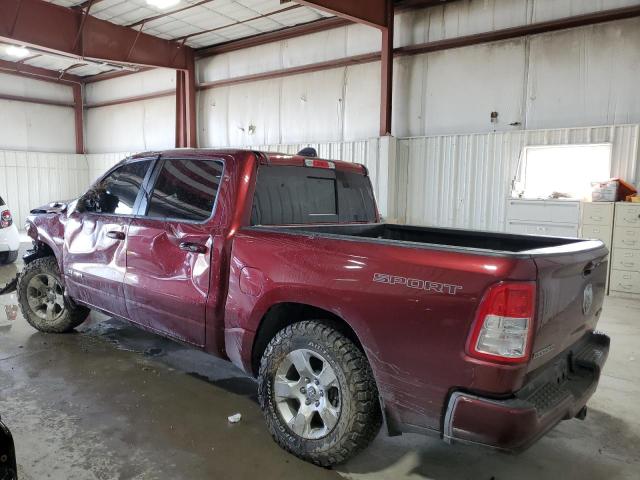 1C6RRFFGXLN110573 - 2020 RAM 1500 BIG HORN/LONE STAR MAROON photo 2