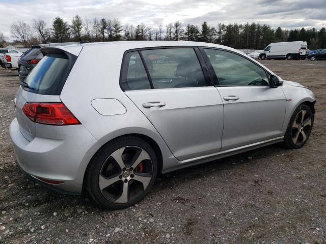 3VW447AUXHM052693 - 2017 VOLKSWAGEN GTI S/SE SILVER photo 3