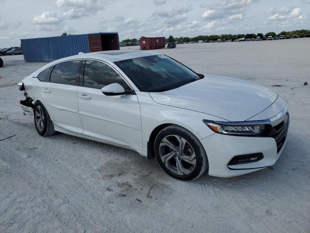 1HGCV1F54JA178272 - 2018 HONDA ACCORD EXL WHITE photo 4