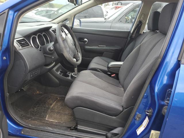 3N1BC13E49L407514 - 2009 NISSAN VERSA S BLUE photo 7