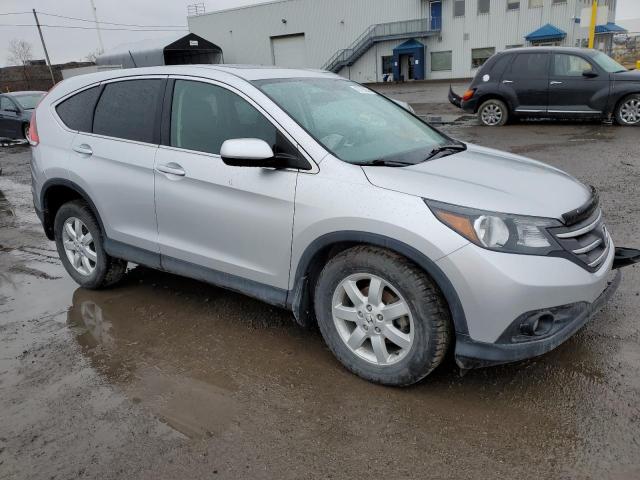 2HKRM4H59DH111383 - 2013 HONDA CR-V EX SILVER photo 4