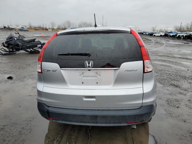 2HKRM4H59DH111383 - 2013 HONDA CR-V EX SILVER photo 6