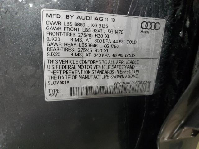 WA1DGAFE9ED010249 - 2014 AUDI Q7 PRESTIGE 石墨色 照片 13