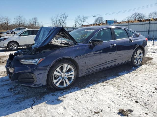 19UUB6F47MA007571 - 2021 ACURA TLX TECHNOLOGY BLUE photo 1