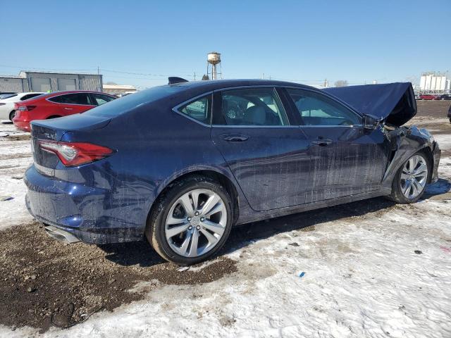 19UUB6F47MA007571 - 2021 ACURA TLX TECHNOLOGY BLUE photo 3