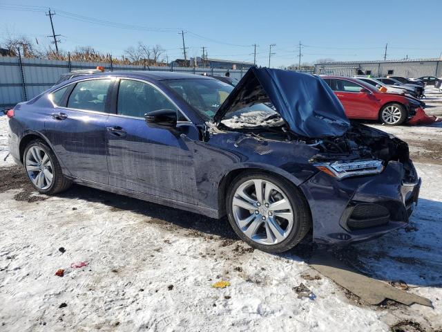 19UUB6F47MA007571 - 2021 ACURA TLX TECHNOLOGY BLUE photo 4