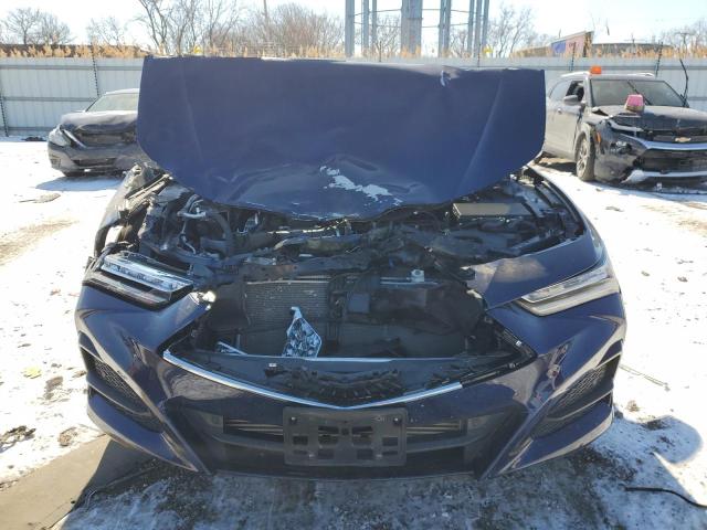 19UUB6F47MA007571 - 2021 ACURA TLX TECHNOLOGY BLUE photo 5