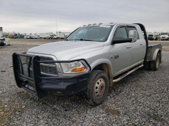 3C63DRML0CG292315 - 2012 DODGE RAM 3500 LARAMIE GRAY photo 1