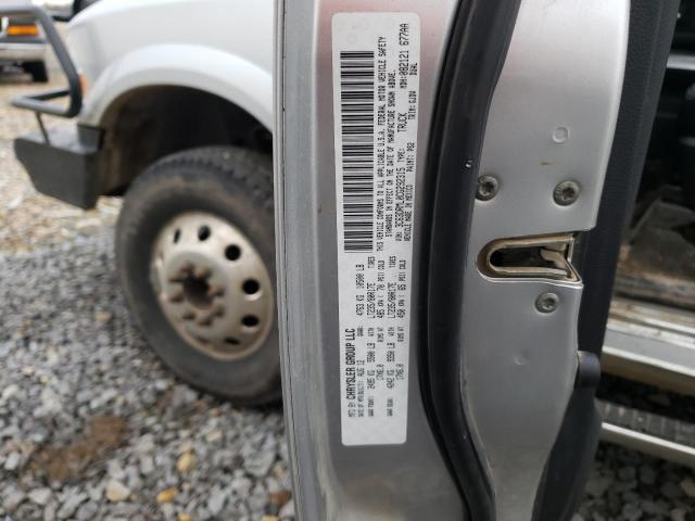 3C63DRML0CG292315 - 2012 DODGE RAM 3500 LARAMIE GRAY photo 12