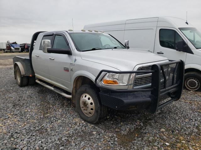 3C63DRML0CG292315 - 2012 DODGE RAM 3500 LARAMIE GRAY photo 4