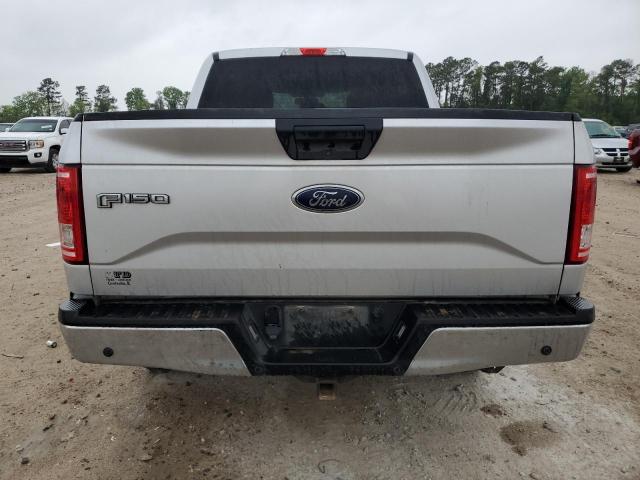 1FTEW1EP1HKE53494 - 2017 FORD F150 SUPERCREW SILVER photo 6