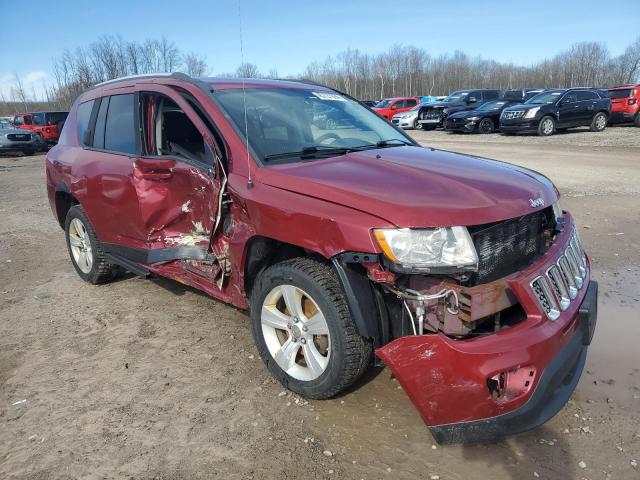 1C4NJCBAXDD102401 - 2013 JEEP COMPASS SPORT MAROON photo 4