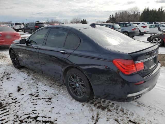 WBAKC6C56ACL67878 - 2010 BMW 750 I XDRIVE BLACK photo 2