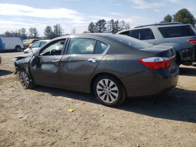 1HGCR2F89EA204648 - 2014 HONDA ACCORD EXL GRAY photo 2