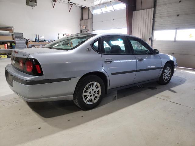 2G1WF52E859338931 - 2005 CHEVROLET IMPALA SILVER photo 3