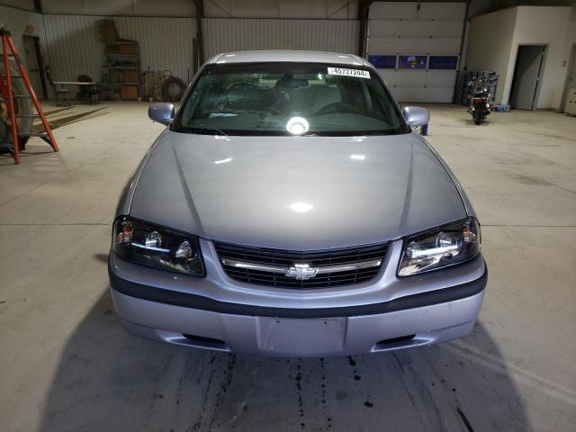 2G1WF52E859338931 - 2005 CHEVROLET IMPALA SILVER photo 5