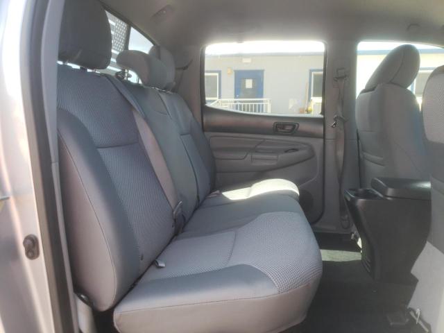 3TMJU4GN1FM185652 - 2015 TOYOTA TACOMA DOUBLE CAB PRERUNNER SILVER photo 10