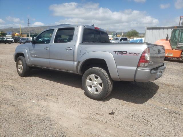 3TMJU4GN1FM185652 - 2015 TOYOTA TACOMA DOUBLE CAB PRERUNNER SILVER photo 2