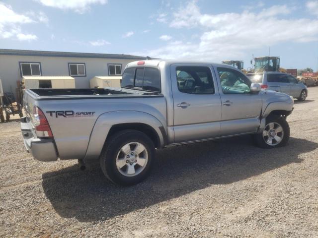 3TMJU4GN1FM185652 - 2015 TOYOTA TACOMA DOUBLE CAB PRERUNNER SILVER photo 3