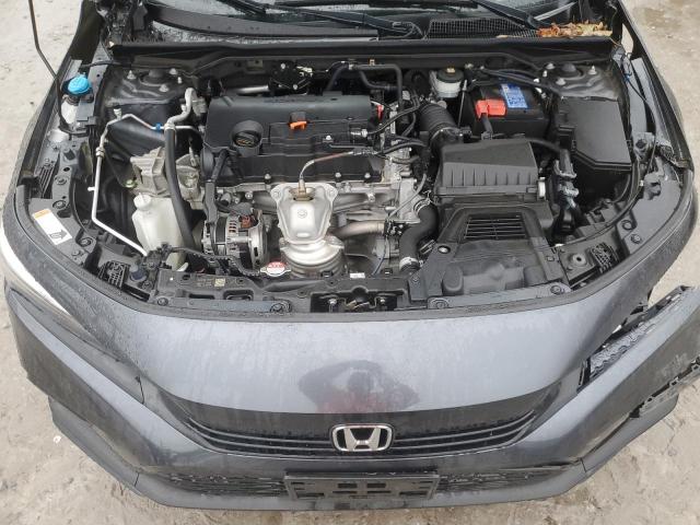 2HGFE2F53NH574784 - 2022 HONDA CIVIC SPORT GRAY photo 11