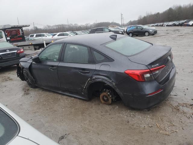 2HGFE2F53NH574784 - 2022 HONDA CIVIC SPORT GRAY photo 2