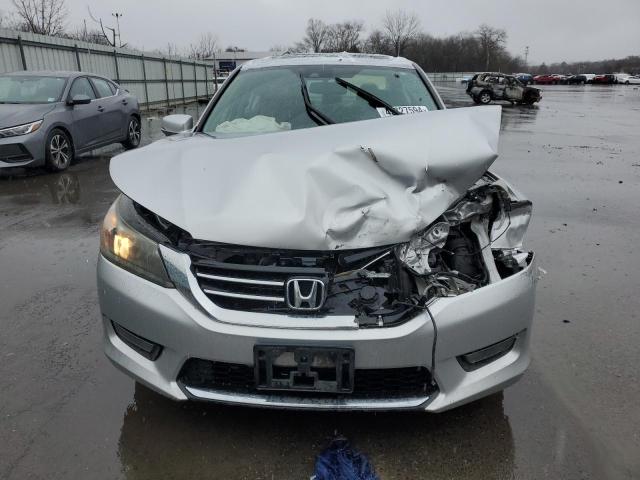 1HGCR3F89EA035348 - 2014 HONDA ACCORD EXL SILVER photo 5