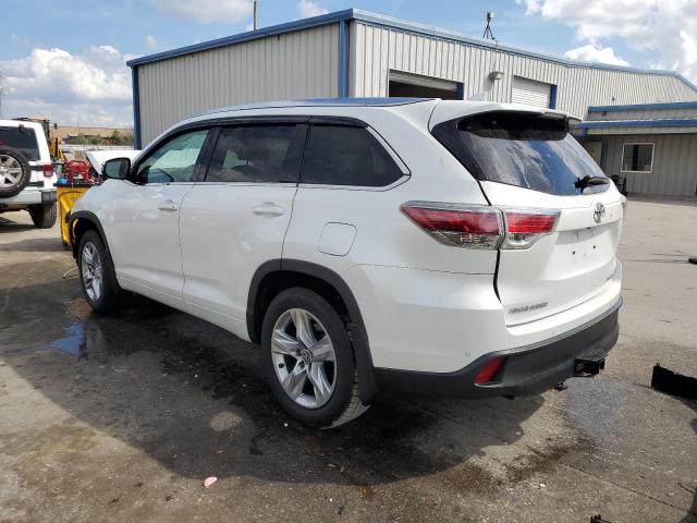 5TDDKRFH9GS284314 - 2016 TOYOTA HIGHLANDER LIMITED WHITE photo 2