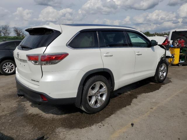 5TDDKRFH9GS284314 - 2016 TOYOTA HIGHLANDER LIMITED WHITE photo 3