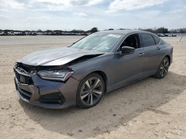 19UUB5F6XMA009617 - 2021 ACURA TLX ADVANCE GRAY photo 1