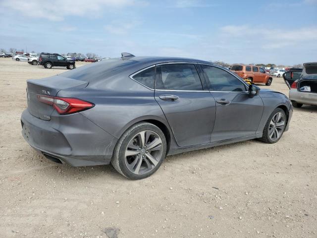 19UUB5F6XMA009617 - 2021 ACURA TLX ADVANCE GRAY photo 3