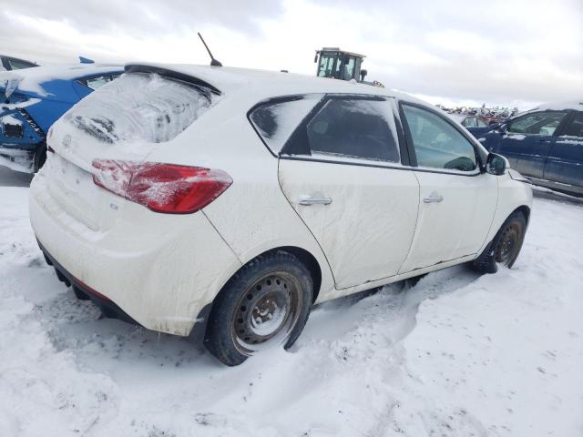 KNAFU5A21B5369657 - 2011 KIA FORTE EX WHITE photo 3