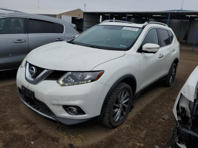 5N1AT2MV3EC755223 - 2014 NISSAN ROGUE S WHITE photo 1