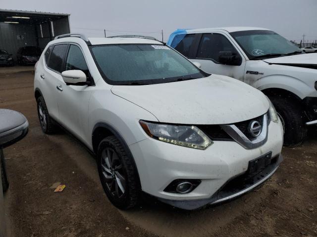 5N1AT2MV3EC755223 - 2014 NISSAN ROGUE S WHITE photo 4