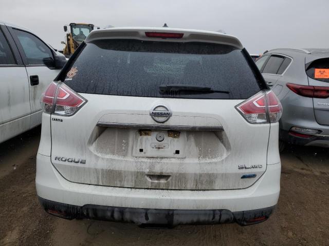 5N1AT2MV3EC755223 - 2014 NISSAN ROGUE S WHITE photo 6