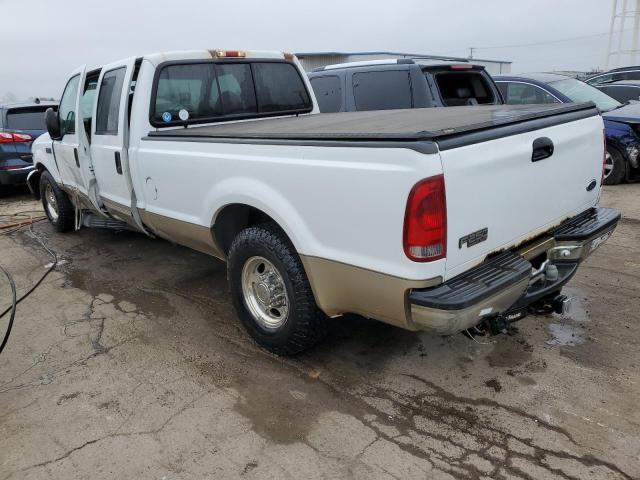 1FTNW20L9YED74681 - 2000 FORD F250 SUPER DUTY WHITE photo 2