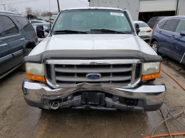 1FTNW20L9YED74681 - 2000 FORD F250 SUPER DUTY WHITE photo 5